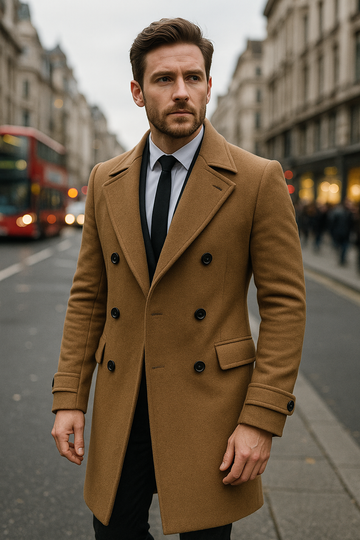 Lavoir Exclusive – Men’s Wool Overcoat