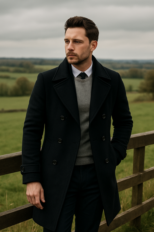Lavoir Exclusive – Men’s Wool Overcoat