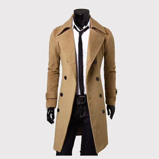 Overcoat Masculino em Lã