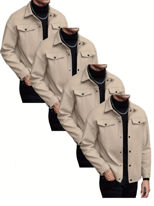 European-style Men's Fashion Casual Jacket